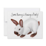 Himalayan Rabbit Invitation