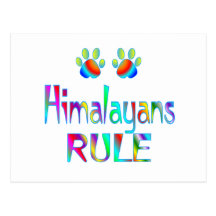 Himalayans Rule Post Card