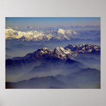 Himalayas Landscape Poster