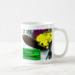 Hindenburg burning coffee mug