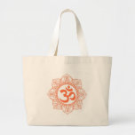 HINDU - BUDDHA SYMBOLS OM,OHM TOTE BAG