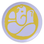 Hindu Deity plates