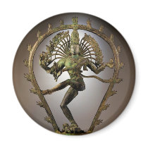 Hindu Deity Shiva Tamil the Destroyer Transformer Refrigerator Magnet