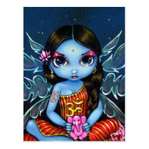 "Hindu Fairy" Postcard