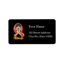 Hindu Namaste Personalized Address Labels