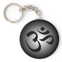 Hindu OM - Meditation Symbol Key Chain