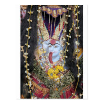 Hindu shrine Thaipusam festival Batu Caves Postcard