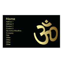 Hinduism - Business Business Cards