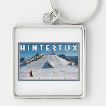 Hintertux - the Gefrorene Wand Keychain