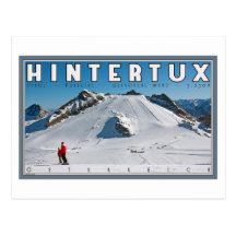 Hintertux - the Gefrorene Wand Postcard