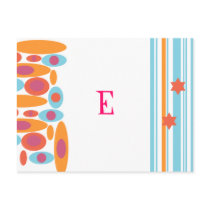 Hip Bat Mitzvah Save the Date Post Cards
