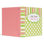 Hip Chick Personalized Binder