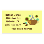 Hip Coffee Art Business Cards