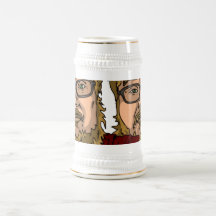 Hip Guy Stein Coffee Mugs