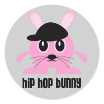Hip Hop Bunny Stickers