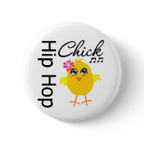Hip Hop Chick Pin
