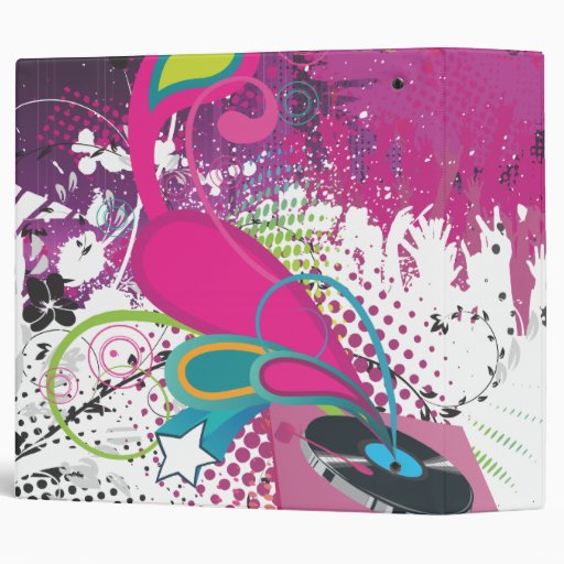 hip hop concert vinyl record bliss binder
