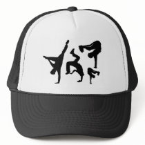 hip hop dancer mesh hats