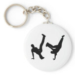hip hop dancer key chains