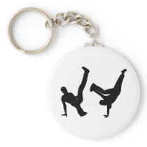 hip hop dancer key chains