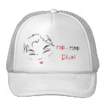 Hip-Hop Diva Mesh Hat