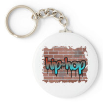 hip hop graffiti  design keychains