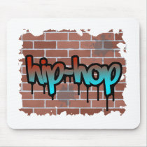 hip hop graffiti  design mouse pads