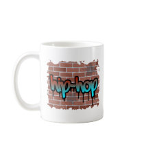 hip hop graffiti  design mug