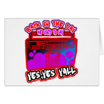 HIP HOP GREETING CARD