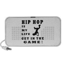Hip Hop Is My Life Travel Speakers