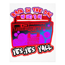HIP HOP LETTERHEAD TEMPLATE