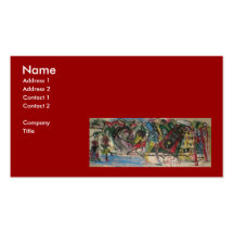 HIP HOP MURAL BUSINESS CARD TEMPLATE