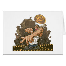 Hip Hop Party Don't Stop Card