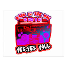 HIP HOP POSTCARD