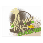 Hip Hop Urban Culture Tshirts and Gifts Postcard