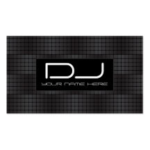 Hip Hop urban DJ Business Cards