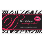 HIP MAKEUP ARTIST BUSINESS CARDS business cards