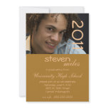 Hip Mustard Graduation Party invitation