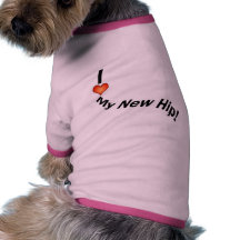 Hip Replcement T-shirts | Get Well Gifts Dog Shirt