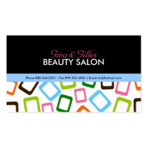 Hip Salon Business Cards