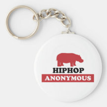 HipHop Anonymous Keychain
