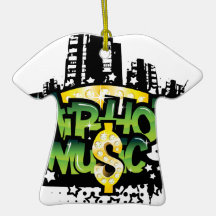 HipHop Music Ornament