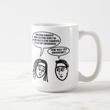 Hippie "Didgeridon't" Tee Coffee Mug