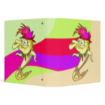 Hippie Fish Vinyl Binder