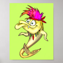 Hippie Fish Posters