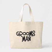 Hippie Groomsman Sac En Toile