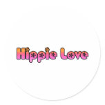 Hippie Love stickers