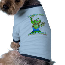 Hippie Toad Doggie Tshirt