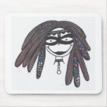 HippiPunkChick Mouse Mat