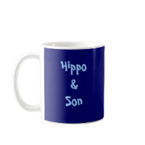 Hippo and Son Coffee Mug